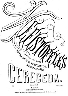 La Indiana: For piano solo with text by Гилермо Черечеда