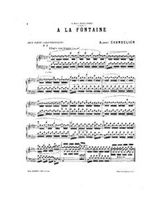 Две пьесы для фортепиано: Две пьесы для фортепиано by Альбер Шанделье
