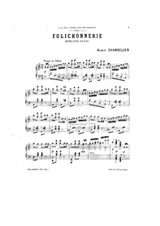 Folichonnerie: Folichonnerie by Альбер Шанделье