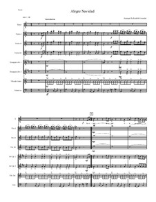 Alegre Navidad for Intermediate Mariachi: Alegre Navidad for Intermediate Mariachi by folklore