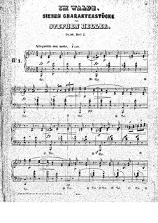В лесу, Op.86: Пьесы No.1-2 by Стефан Геллер