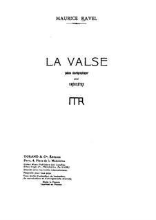 Вальс. Хореографическая поэма для оркестра, M.72: Часть I by Морис Равель