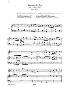 Тесей, HWV 9: Si t'amo o caro. Aria for soprano by Георг Фридрих Гендель