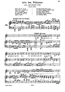 Ариодант, HWV 33: Spero per voi by Георг Фридрих Гендель
