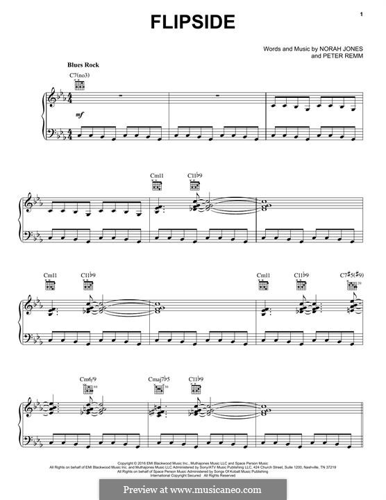Flipside: Для голоса и фортепиано by Norah Jones, Peter Remm