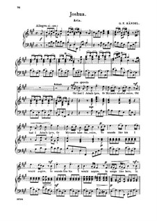Иисус Навин, HWV 64: Oh: Had I Jubal's Lyre by Георг Фридрих Гендель