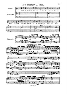Иисус Навин, HWV 64: While Kedron's brook to Jordan's stream. Recitative and Aria for tenor by Георг Фридрих Гендель