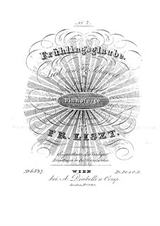 Транскрипции на темы песен Шуберта, S.558: No.7-12 by Франц Лист