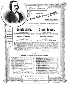 Соната для органа No.7 ля минор, Op.140: Соната для органа No.7 ля минор by Густав Адольф Меркель