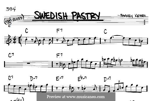 Swedish Pastry: For any instrument by Barney Kessel