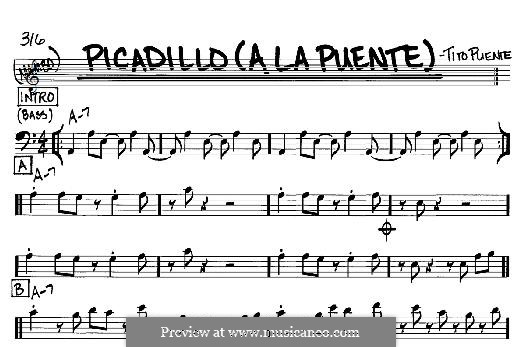 Picadillo (a la Puente): For any instrument by Tito Puente