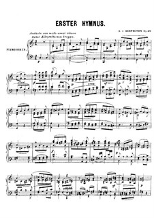 Месса до мажор, Op.86: Kyrie and Gloria, for piano by Людвиг ван Бетховен