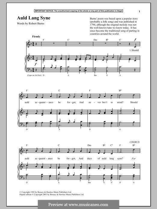 Vocal-instrumental version (printable scores): Для голоса и фортепиано by folklore