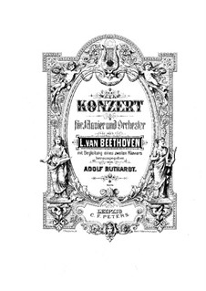 Весь концерт: Версия для двух фортепиано в четыре руки by Людвиг ван Бетховен
