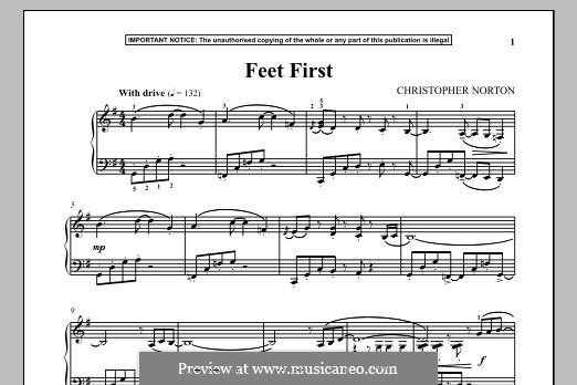 Feet First: Для фортепиано by Christopher Norton