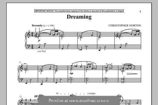 Dreaming: Для фортепиано by Christopher Norton