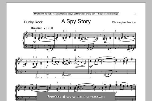 A Spy Story: Для фортепиано by Christopher Norton