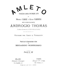 Amleto: Amleto by Амбруаз Томас