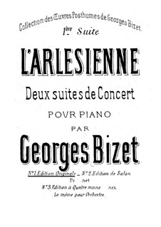 Сюита I: Для фортепиано by Жорж Бизе