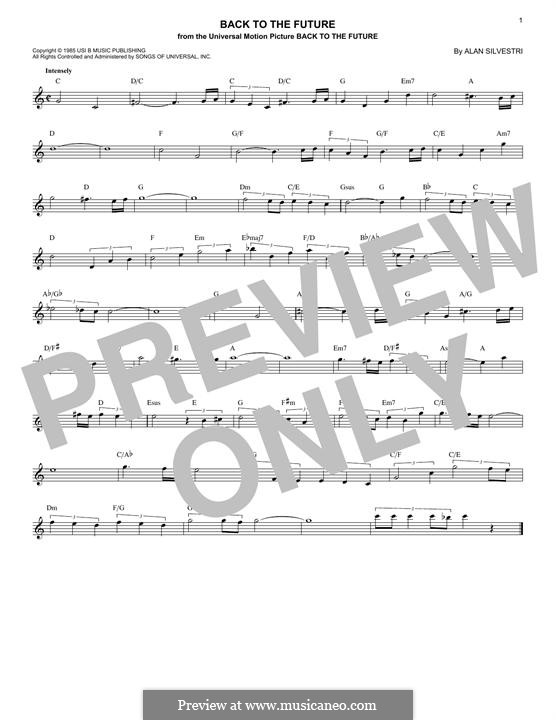 Back to the Future (Theme): Мелодия by Alan Silvestri