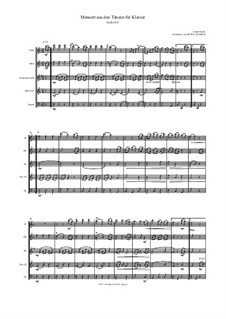 12 Menuets pour le Clavecin ou Pianoforte, Hob.IX/8: Minuet, for wind ensemble by Йозеф Гайдн