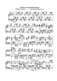 No.12 Kind im Einschlummern (Child Falling Asleep): Для фортепиано by Роберт Шуман