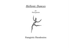 Hellenic Dances: Wind quintet version, Op.47g by Panagiotis Theodossiou
