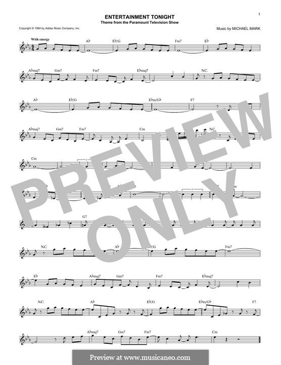 Entertainment Tonight: Мелодия by Michael Mark