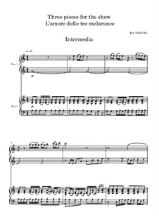 Three pieces for the show 'L'amore delle tre melarance': Three pieces for the show 'L'amore delle tre melarance' by Игорь Гайденко