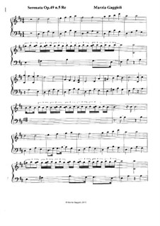 Serenatas, Op.49: Serenata No.5 in Re Maggiore by Marzia Gaggioli
