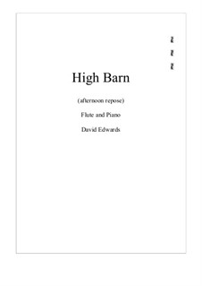 High Barn (morning Frost): High Barn (morning Frost) by David Edwards