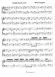 Preludios, Op.69: Preludio No.2 in Do Maggiore by Marzia Gaggioli