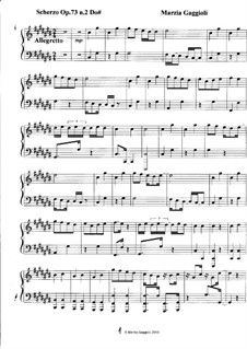 Scherzos, Op.73: Scherzo No.2 in Do Diesi Maggiore by Marzia Gaggioli