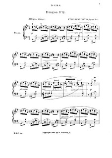 Water Scenes, Op.13: Сборник by Ethelbert Woodbridge Nevin