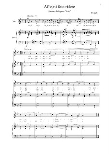 Ксеркс: Affe, mi fate ridere. Canzone by Пьетро Франческо Кавалли