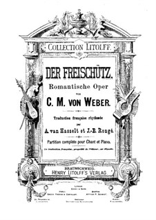 Вся опера: Клавир с вокальной партией by Карл Мария фон Вебер