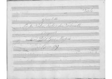 Струнный квинтет си-бемоль мажор, Op.99: Партия альта by Джузеппе Маскиа