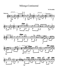 Milonga Continental, Op.1: Milonga Continental by Marcelo Brombilla