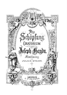 Сотворение мира, Hob.XXI/2: Клавир с вокальной партией by Йозеф Гайдн