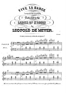 Vive la dance: Vive la dance by Леопольд де Мейер