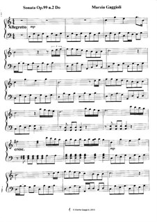 Sonatas, Op.99: Sonata No.2 in Do Maggiore by Marzia Gaggioli