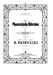 Фантастические сказки, Op.12: Для фортепиано by Генрих Пахульский