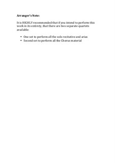 Фрагменты: Part 1, for string ensemble (full score and parts) by Георг Фридрих Гендель