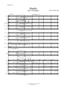 Hamlet: Act I – score by Nancy Van de Vate