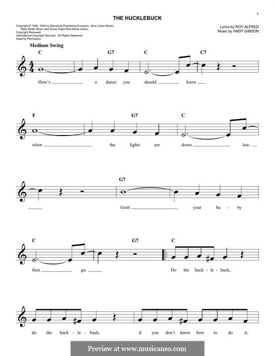 The Hucklebuck: Мелодия by Andy Gibson