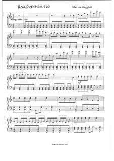 Rondòs, Op.114: Rondò No.1 in Do Maggiore by Marzia Gaggioli