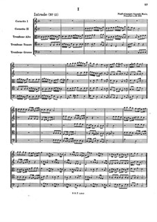 Fünfstimmige blasende Music: Fünfstimmige blasende Music by Иоганн Кристоф Пецель