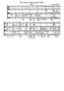 O Herre Gott, begnade mich: O Herre Gott, begnade mich by Людвиг Зенфль