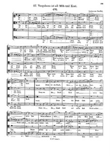 Vergebens ist all Müh und Kost: Vergebens ist all Müh und Kost by Людвиг Зенфль