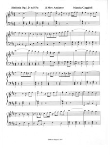 Sinfonia No.8 in Fa Maggiore, Op.124: II. Andante by Marzia Gaggioli